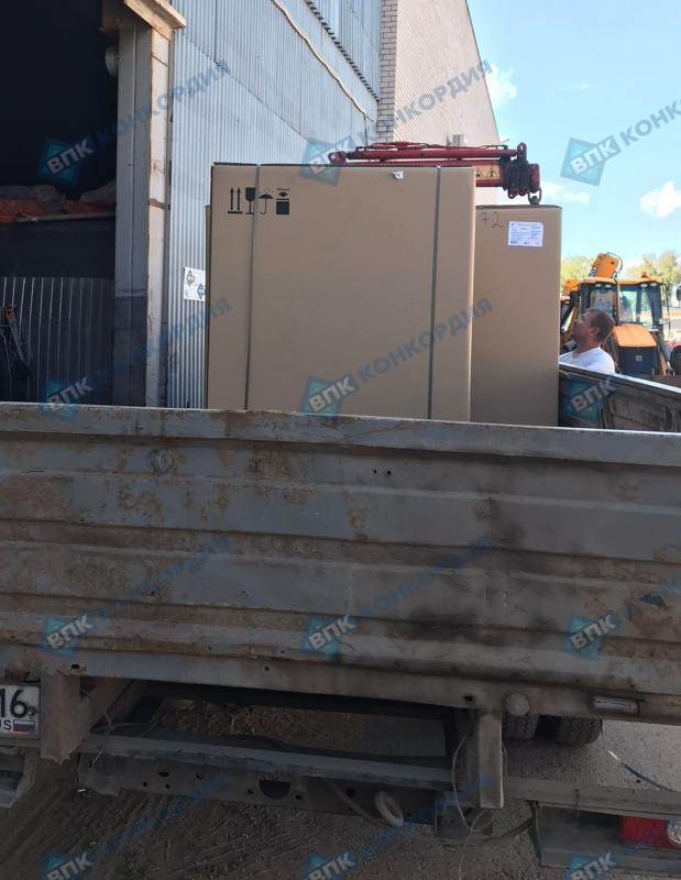 Отгрузка винтового компрессора Remeza ВК7Т-8 в г. Казань