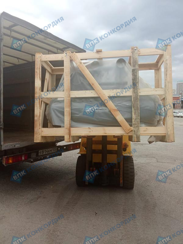 Отгрузка поршневого компрессора Remeza СБ4/Ф-500.LT100/16-11 в г. Краснодар