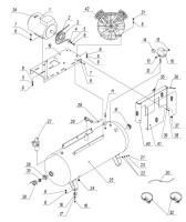 Ресивер Р270.11.01 3002.00.00.000-01 для поршневого компрессора СБ4/Ф-270.LB50 фото