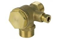 Клапан обратный LB40, LB30, LH20 1/2"Мх1/2"М 4241122102, 4241122107 для поршневого компрессора СБ4/Ф-270.LB50B фото