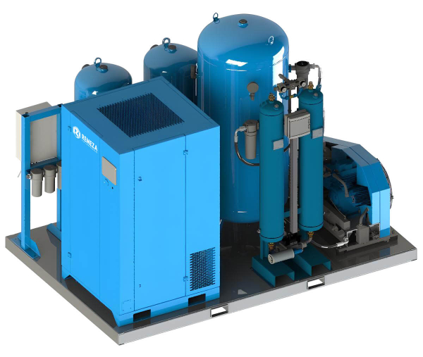 Модульная компрессорная станция Ремеза МКР40-1-15 фото