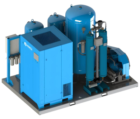 Модульная компрессорная станция Ремеза МКР100Р-1-8 фото